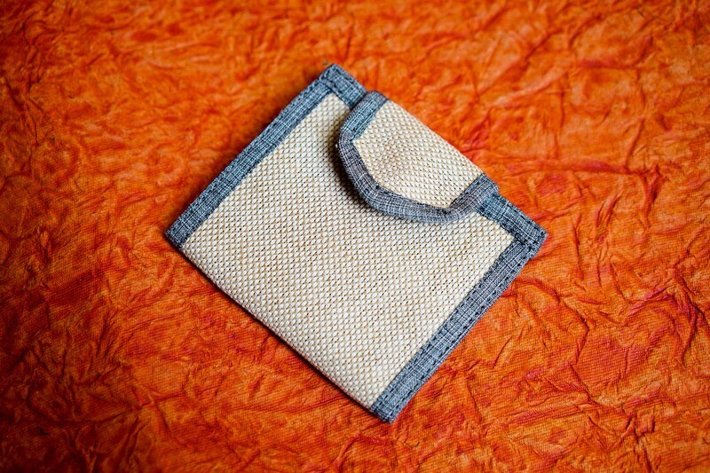 Unisex Jute Wallet
