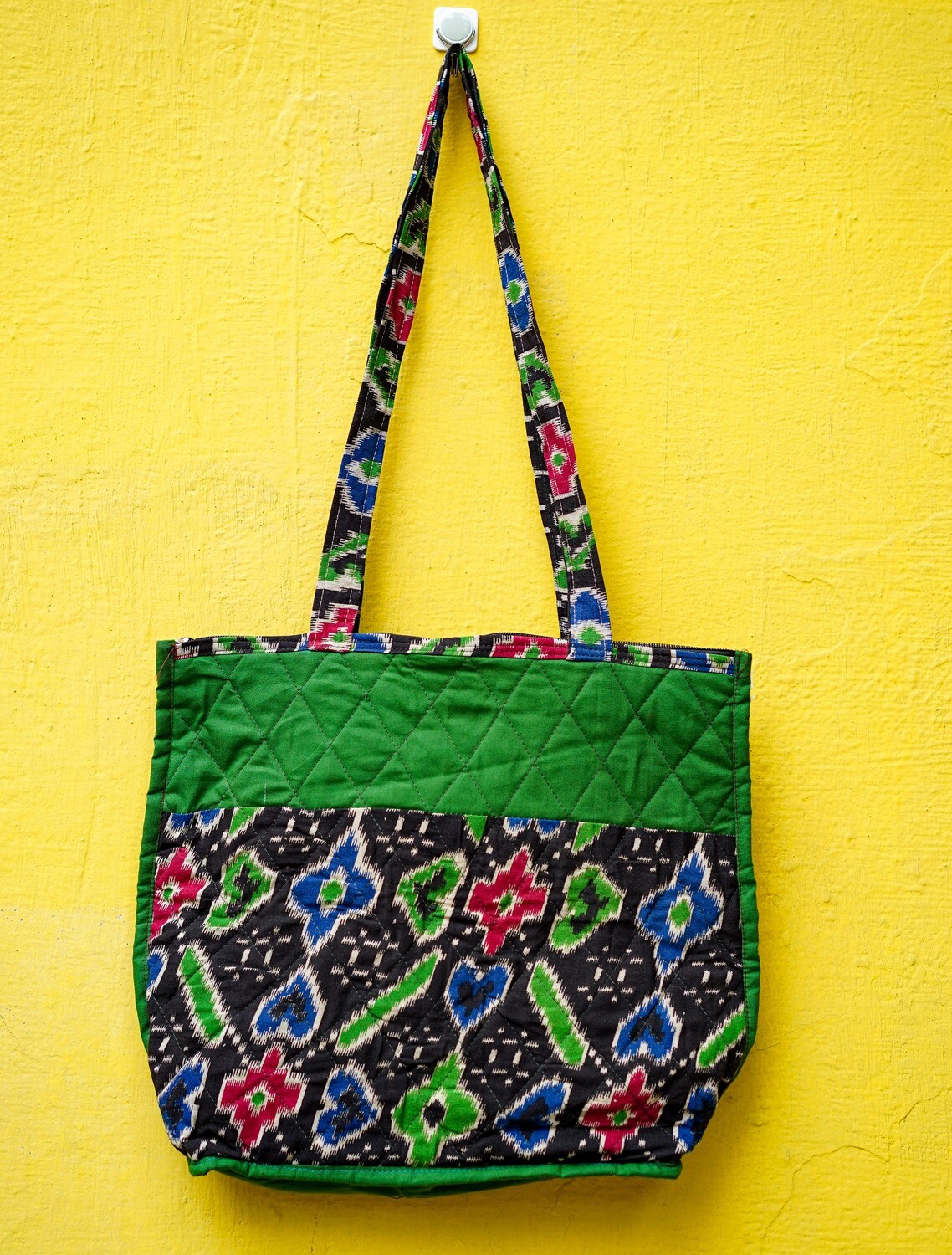 Geometric Print Bag