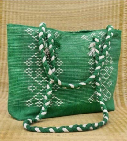 Dhokra Woven Handcrafted Totebag - Multicolor
