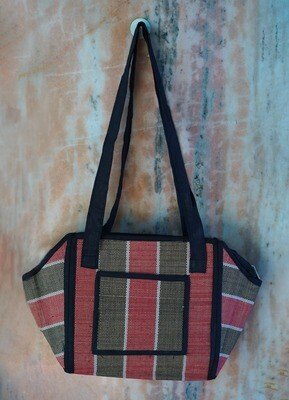 Madur Handcrafted Woven Handbag - Multicolor