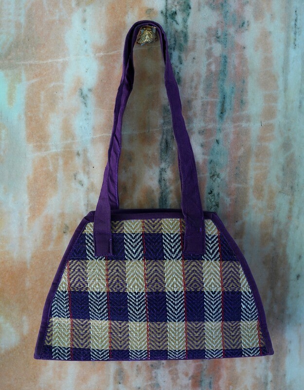 Madur Handcarfted Woven Handbag - Multicolor
