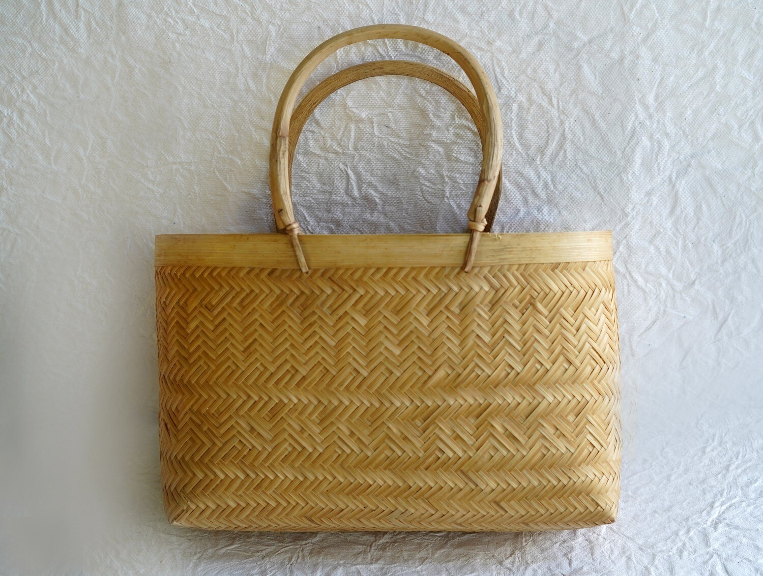 Basketry Woven Handcrafted Totebag