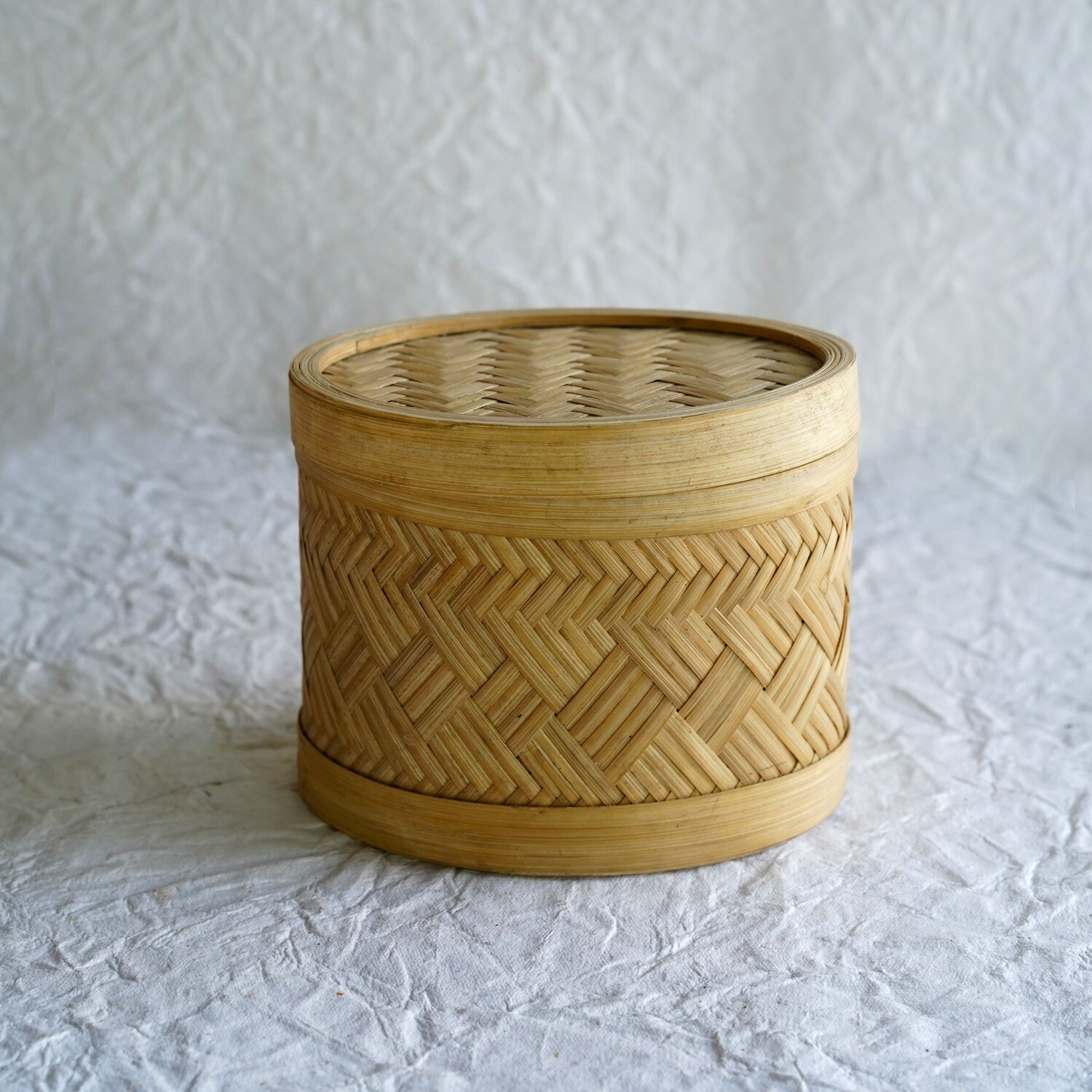 Basketry Woven Handcrafted Trinket Box