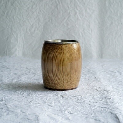 Bamboo Handcrafted Tea/Coffee Tumbler