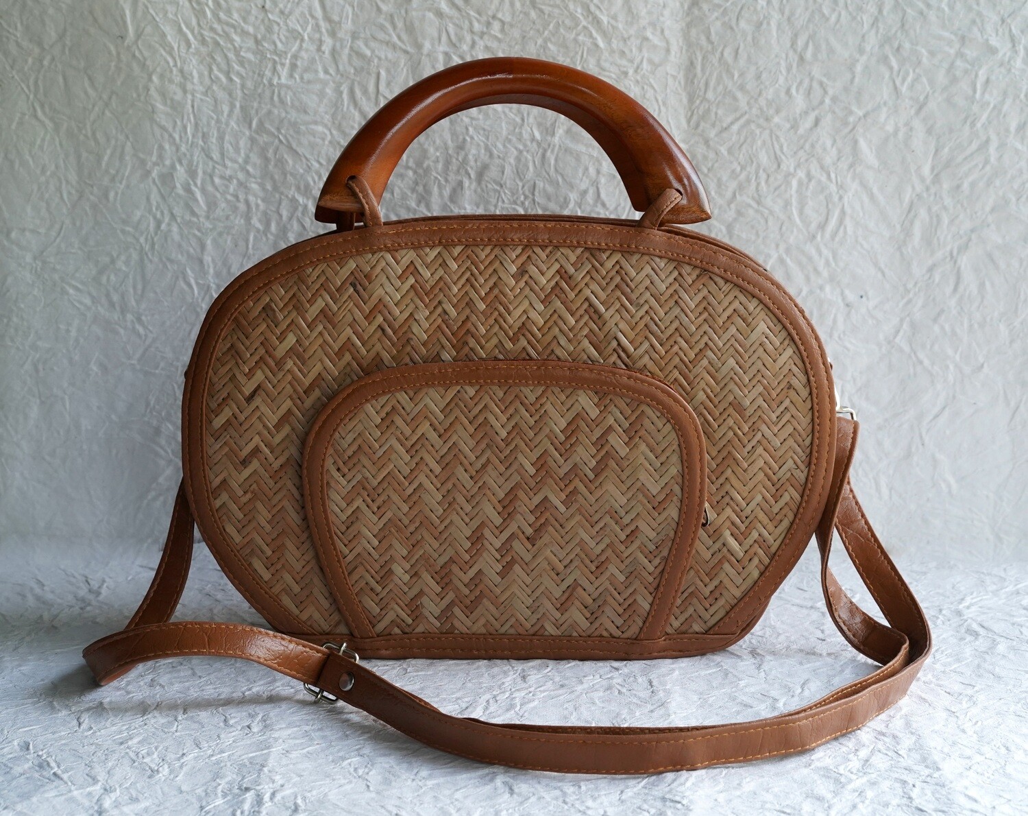 Sheetal Patti Handcrafted Woven Sling Bag