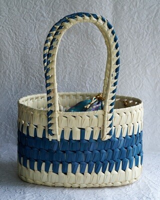 Palm Leaf Woven Handcrafted Grocery Bag