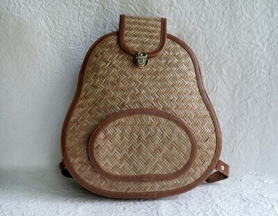 Sheetal Patti Handcrafted Woven Bagpack