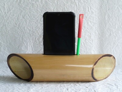 Bamboo Handcrafted Mobile Stand