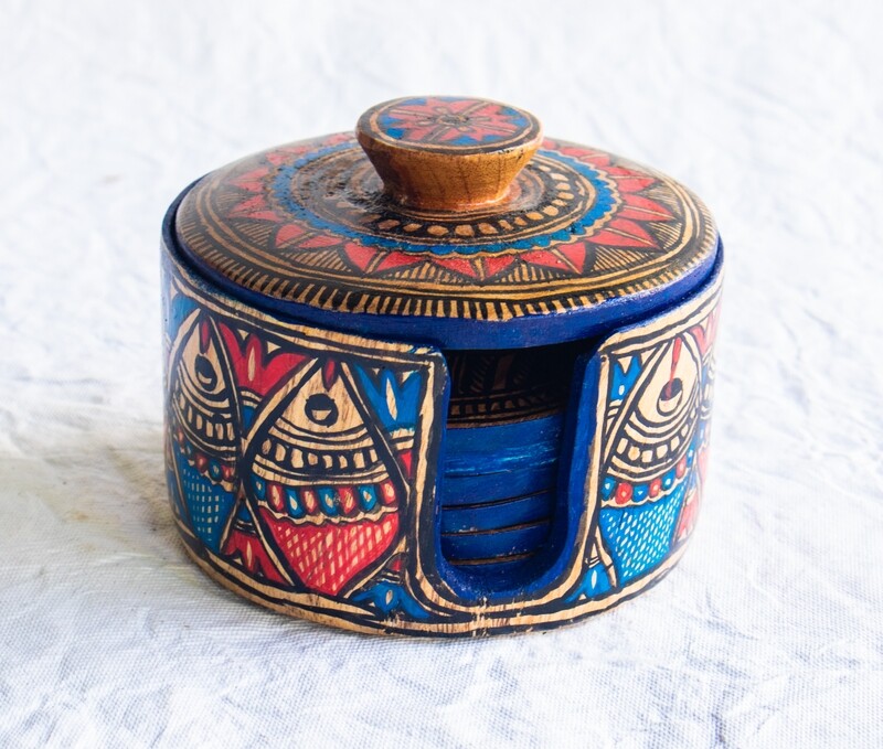 Madhubani T Coasters
