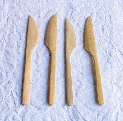 Bamboo Handcrafted Knife (Set Of 4)