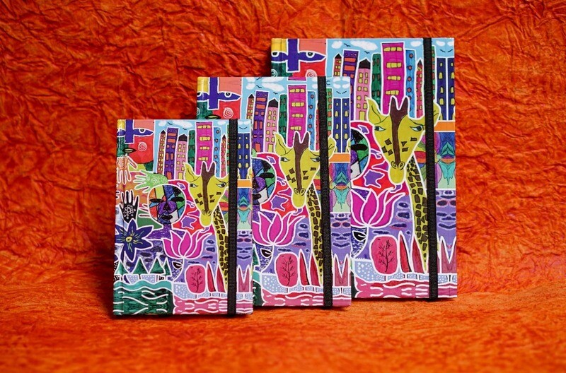Beautiful Printed Notebook Assorted Colours