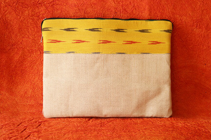 Jute Ikat Laptop Sleeves