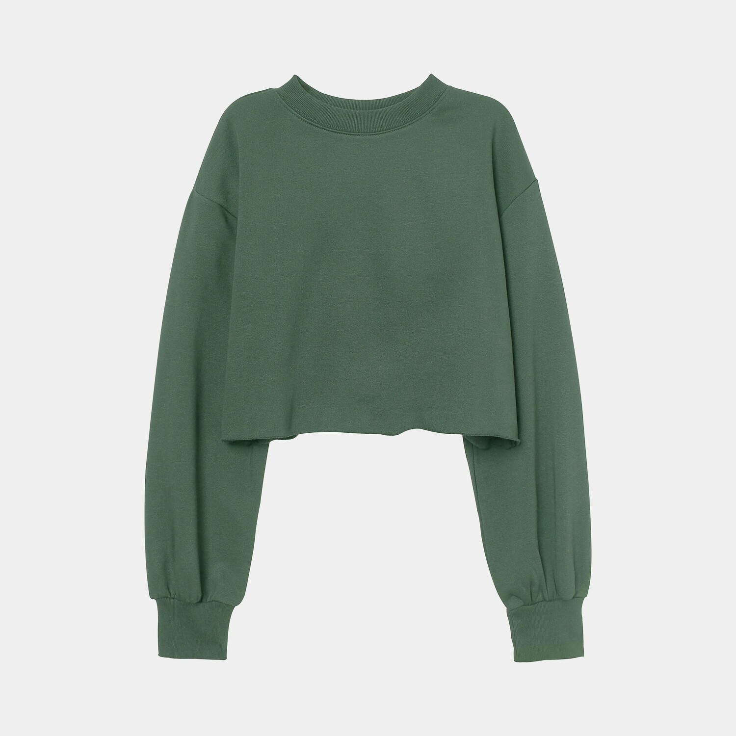 Women's Full Sleeve Crop T-shirt