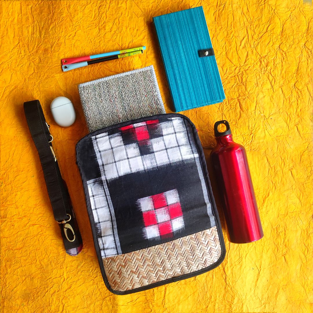 Sheetalpatti with Sambalpuri Sling Bag