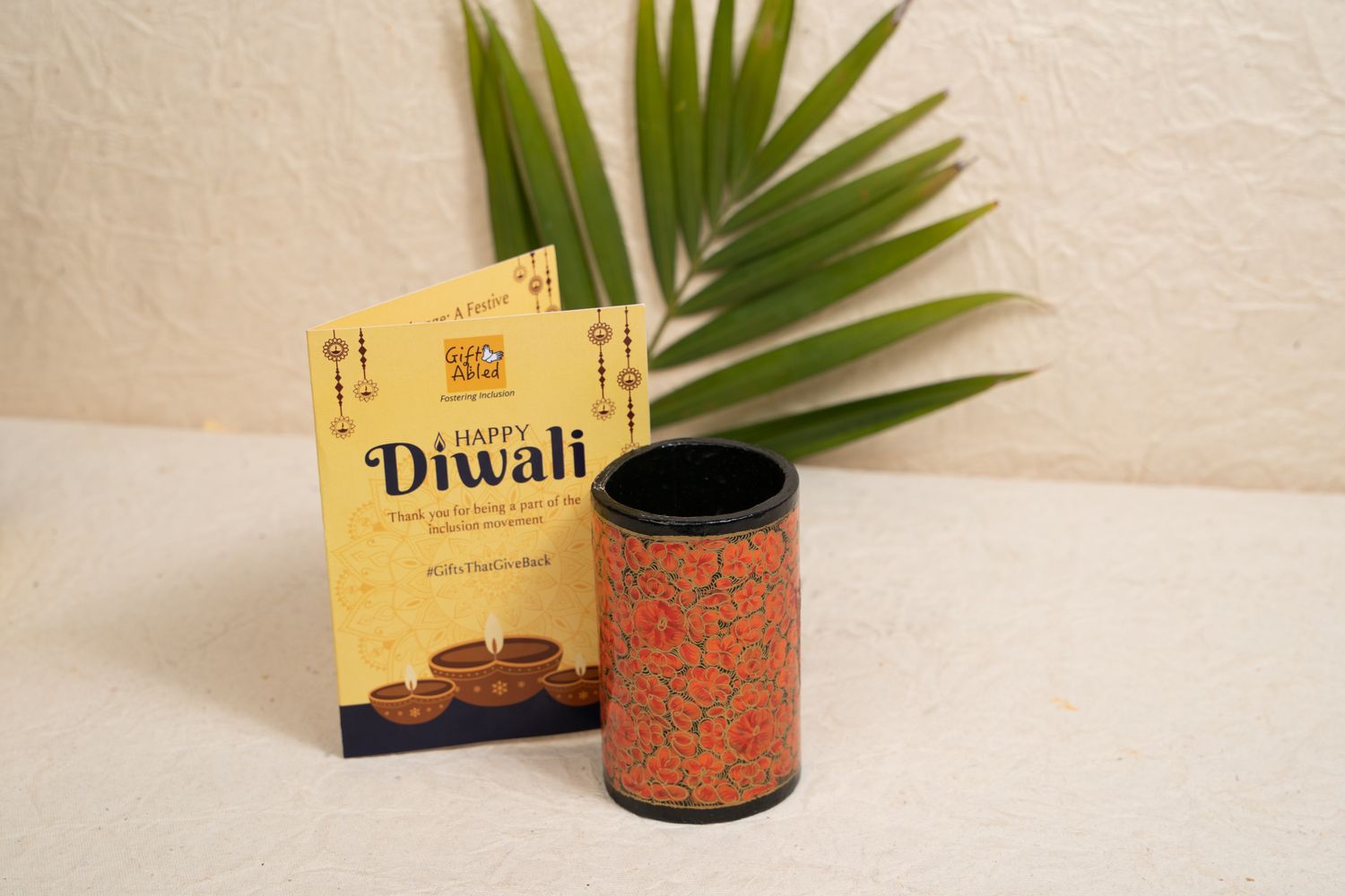 Kashmiri Paper Mache Pen Stand