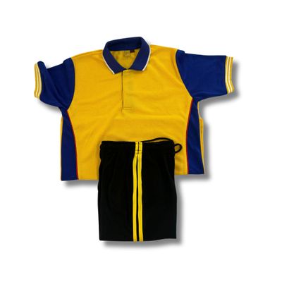 Boys Kids T-Shirt & Pants School Uniform Set