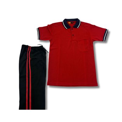 Boys Kids T Shirt School Uniform Set