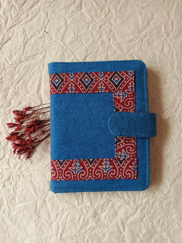 Denim Passport Holder
