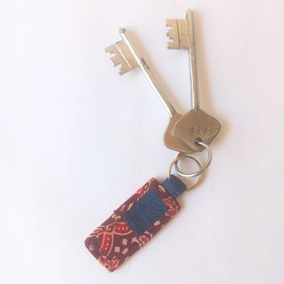 Eco Denim Key Chain Eco Denim Key Chain