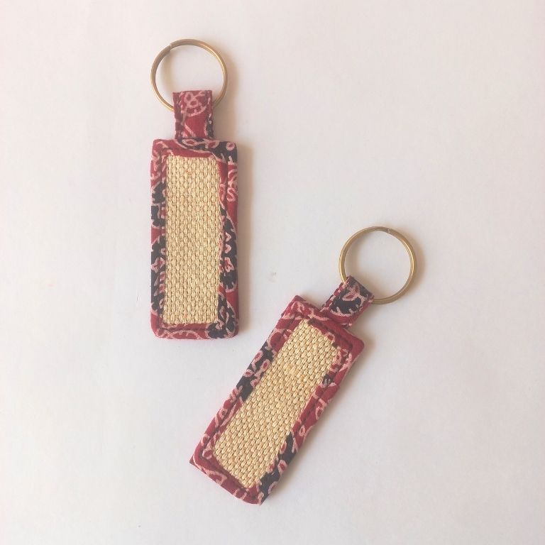 Eco Jute Key chain