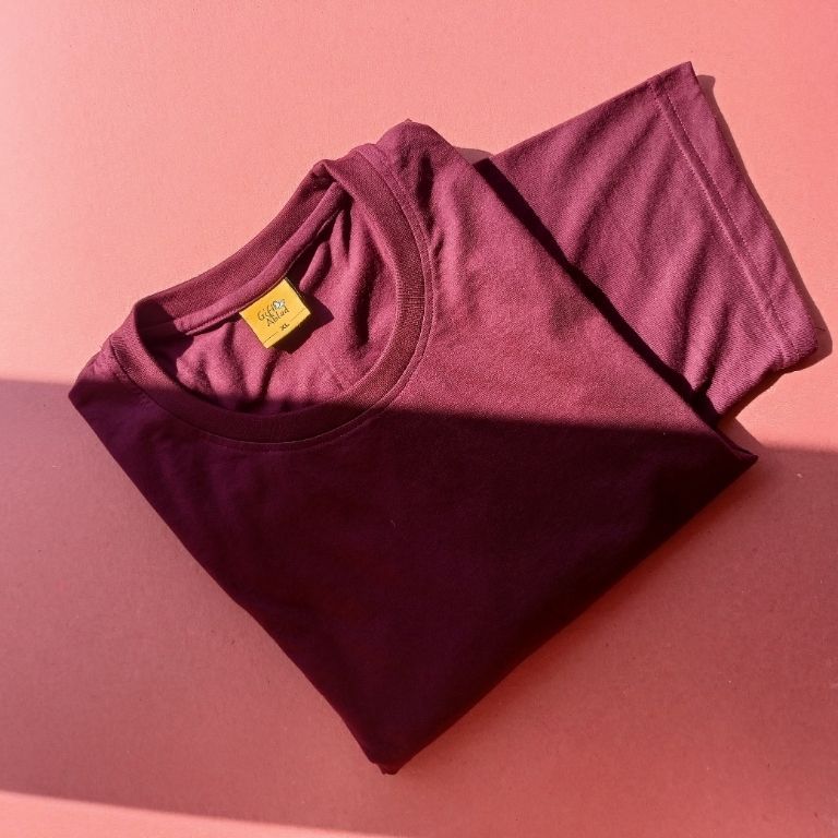 Comfort Cotton T-Shirt – Purple