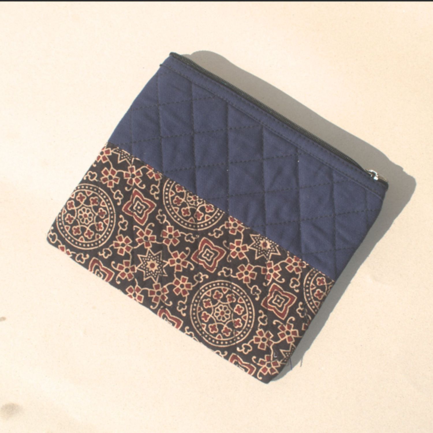 Handcrafted Quilted Pouch – Soft, Stylish & Made with Love Handcrafted Quilted Pouch – Soft, Stylish & Made with Love