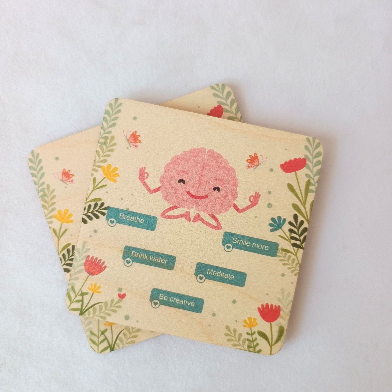Sunshine Mindful Queries – Tea Coaster Collection Sunshine Mindful Queries – Tea Coaster Collection