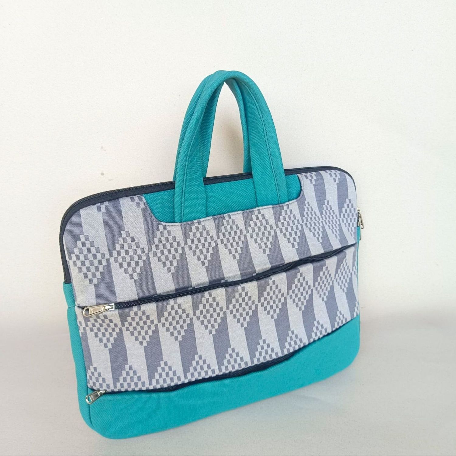 Printed & Knitted Laptop Bag Printed & Knitted Laptop Bag