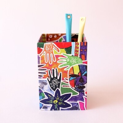 Handmade Artisanal Pen Stand