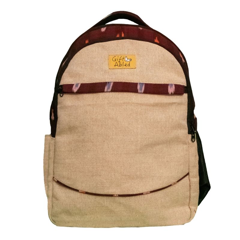 Jute & Ikat Laptop Backpack Jute & Ikat Laptop Backpack