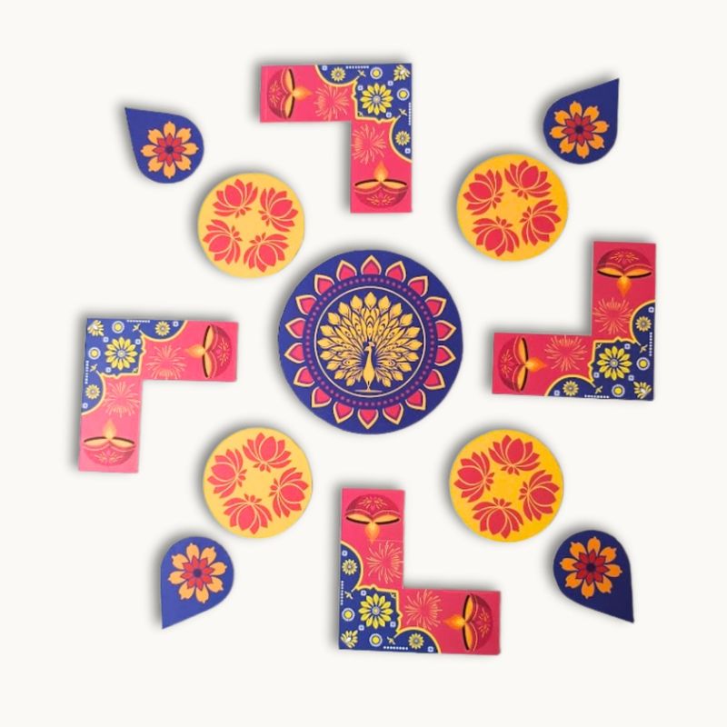 DIY Paper Rangoli Set – Create Your Own Festive Design