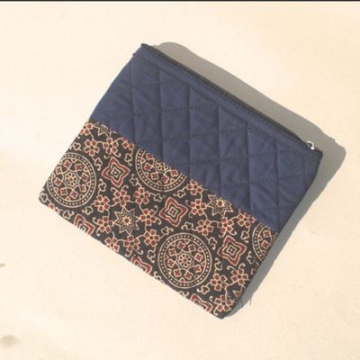 Handcrafted Quilted Pouch – Soft, Stylish & Made with Love