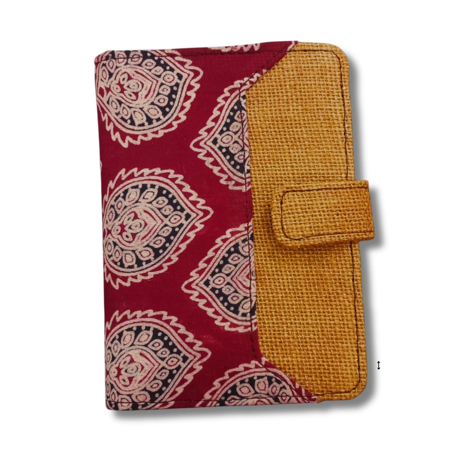 Handcrafted Jute Passport Holder