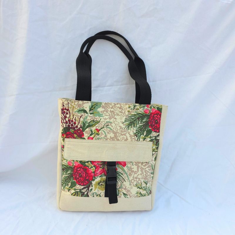 Floral Canvas Tote Floral Canvas Tote