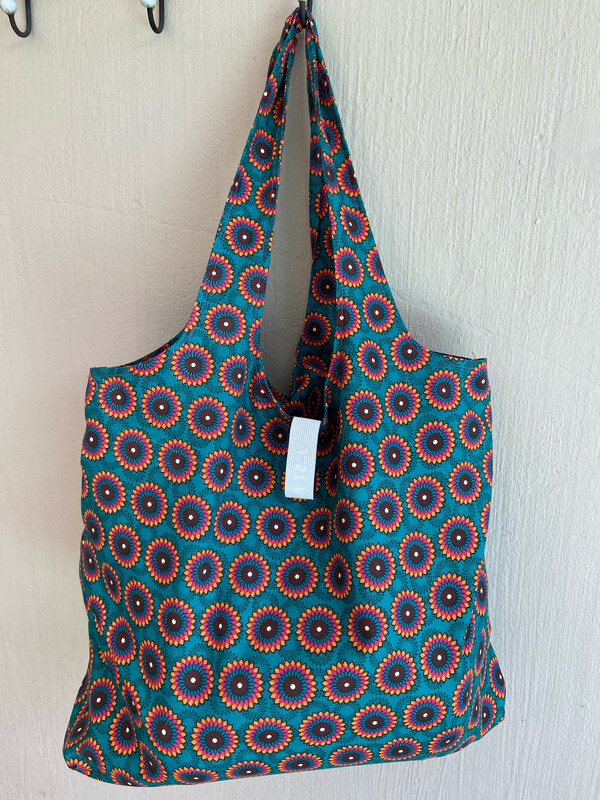 JST Bags Green Flowers
