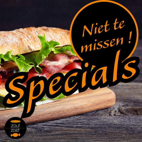 Brie speciaal (mosterd-honing dressing, brie, rucola, noten)