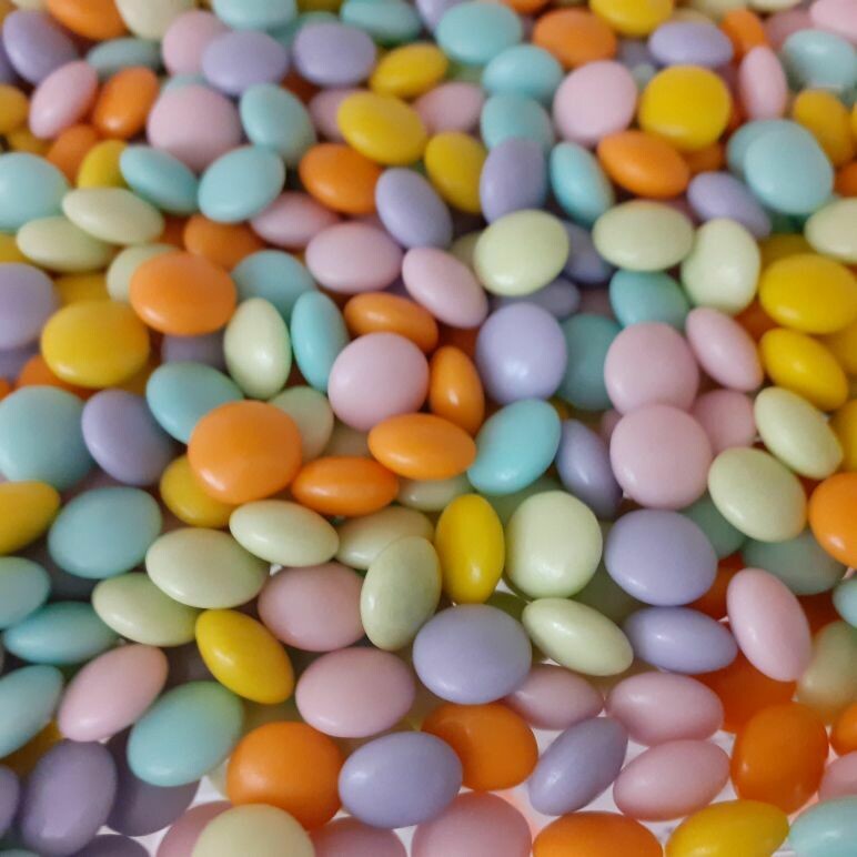 confetti pastel - per 50 gram