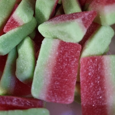 Zure watermeloen schijfjes
