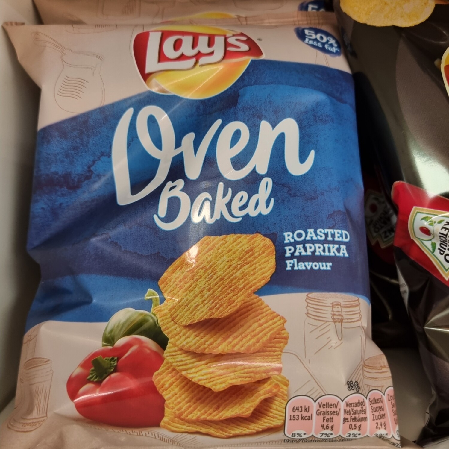Lays oven chips paprika