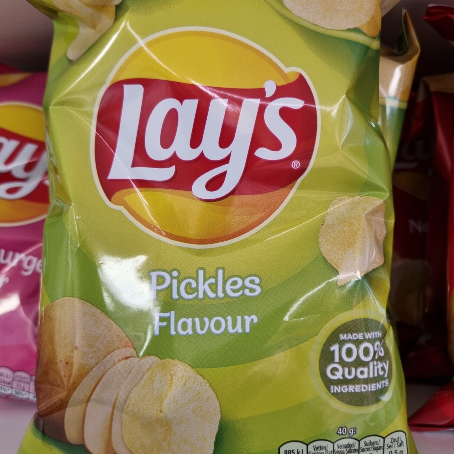 Lays chips pickles