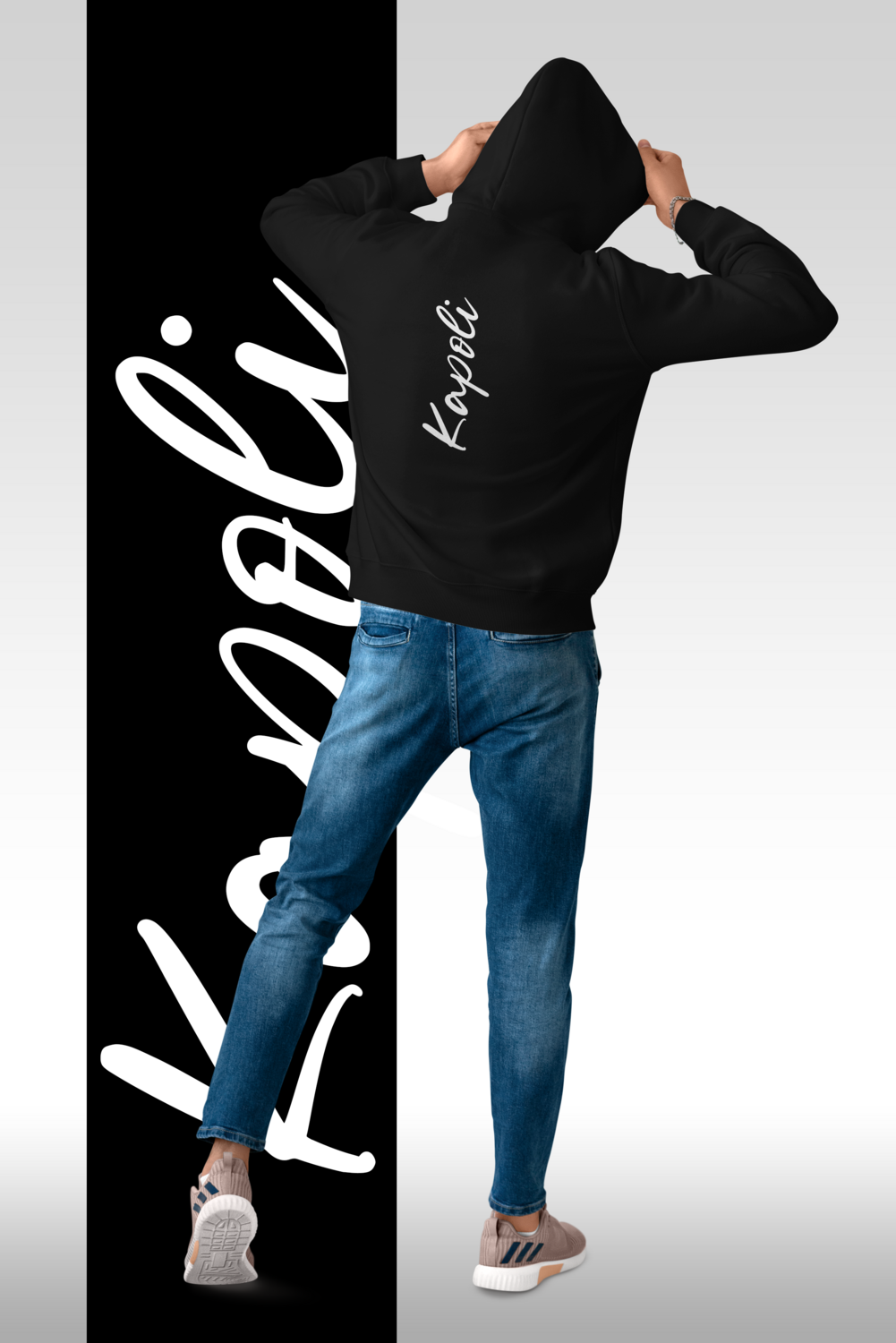 SWEAT ALAMAIN KAPOLI, COULEUR: Black