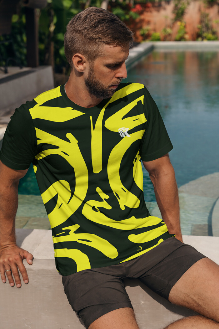 MAILLOT DESIGN, COULEUR: ANIS