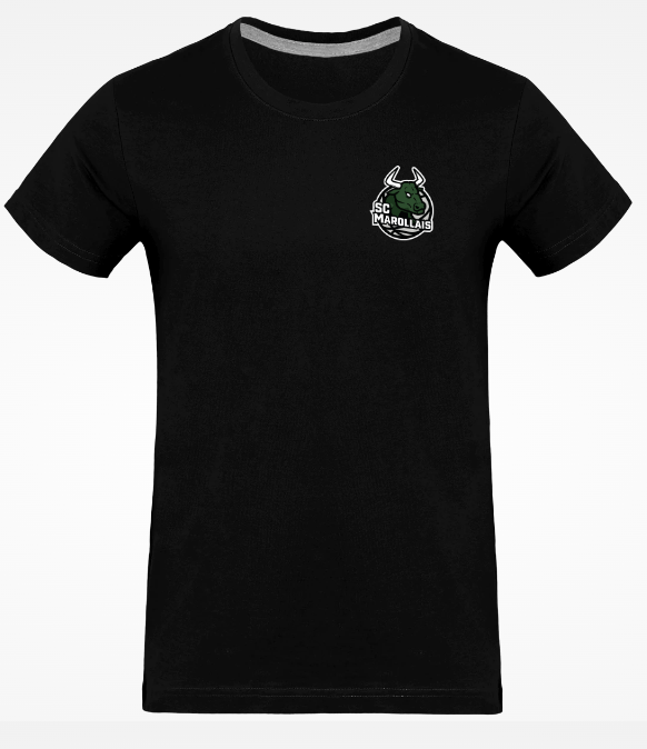 TEE SHIRT SCMarollaisBasket TEE SHIRT SCMarollaisBasket, Couleur: Noir
