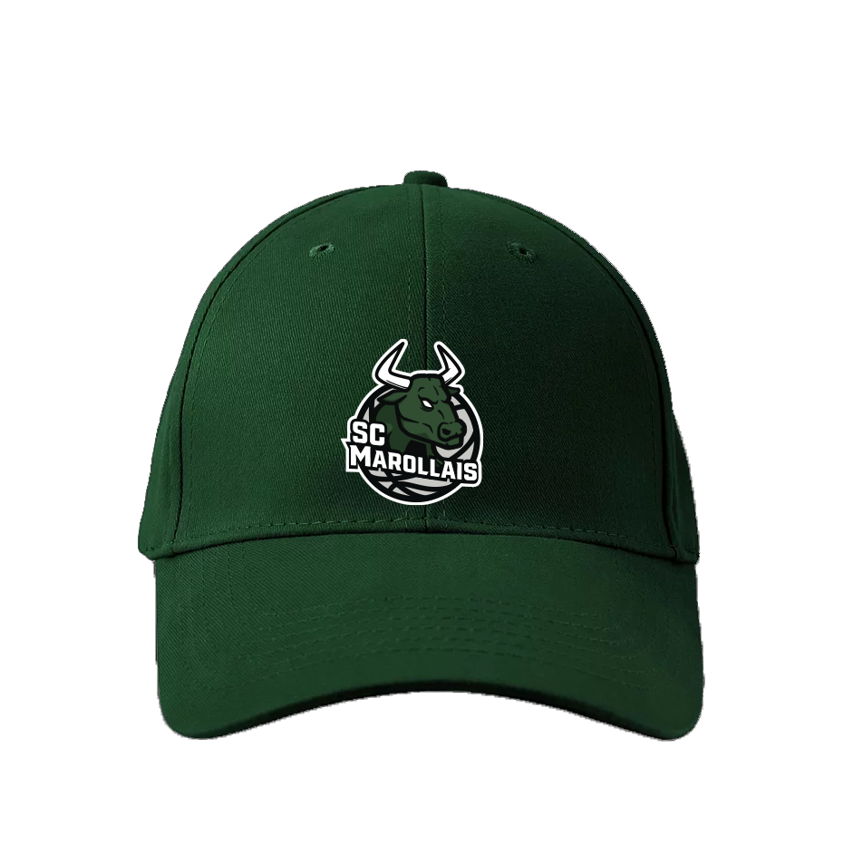 CASQUETTE BASEBALL SCMarollaisBasket CASQUETTE BASEBALL SCMarollaisBasket, Couleur: Verte