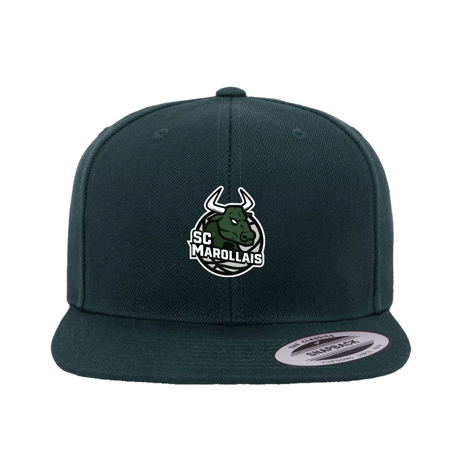 CASQUETTE SNAP SCMarollaisBasket CASQUETTE SNAP SCMarollaisBasket, Couleur: Verte