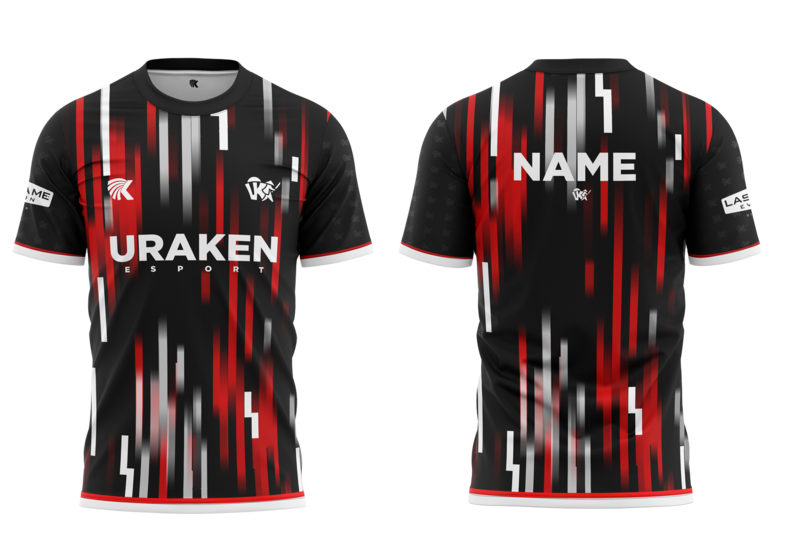 Maillot URAKEN ESPORT noir 2024