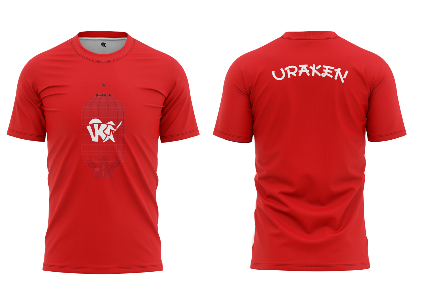 T-Shirt URAKEN ESPORT T-Shirt URAKEN ESPORT, Couleur: Rouge