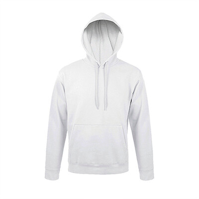 SWEAT FLOQUE, Couleur Sweat: Blanc