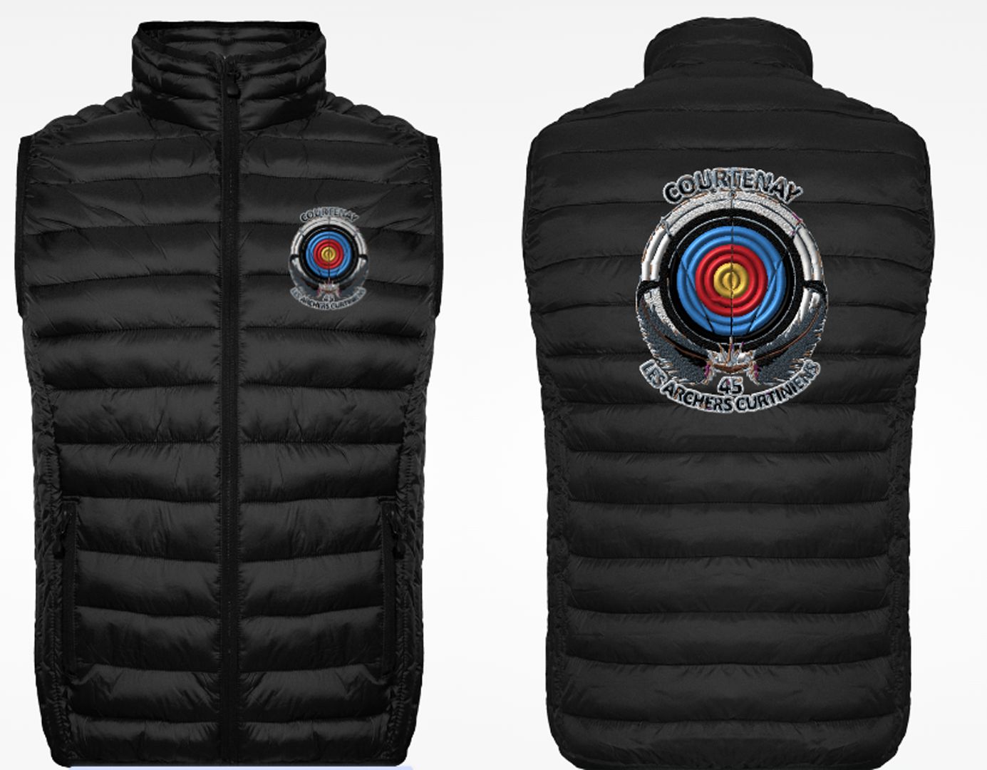 BODYWARMER LES ARCHERS CURTINIENS