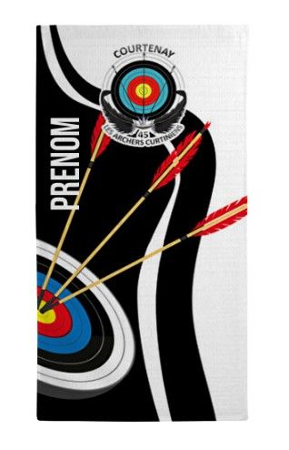 SERVIETTE LES ARCHERS CURTINIENS